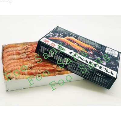 A49L1 *刺身級* L1阿根廷紅蝦 (2Kg/盒，約30~40隻/盒) 網購原價HK$280.00/盒，會員價HK$232.00/盒  